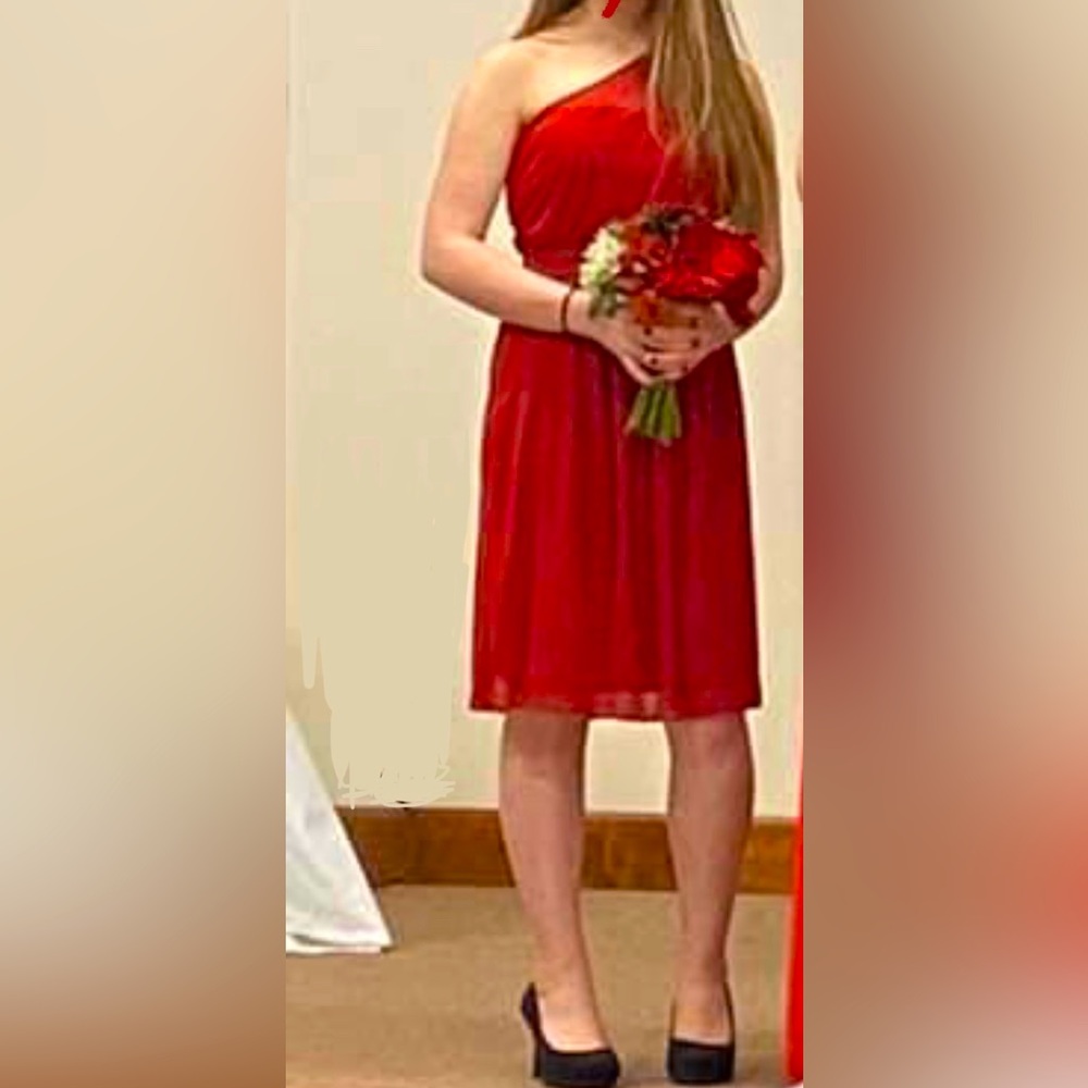 Red dress